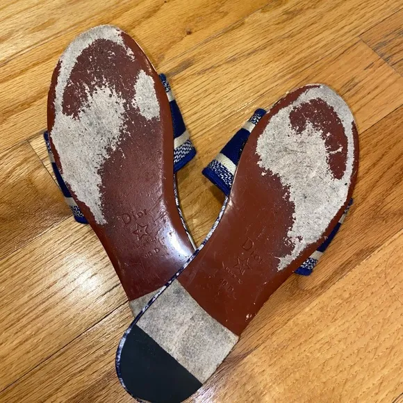 Blue slides
