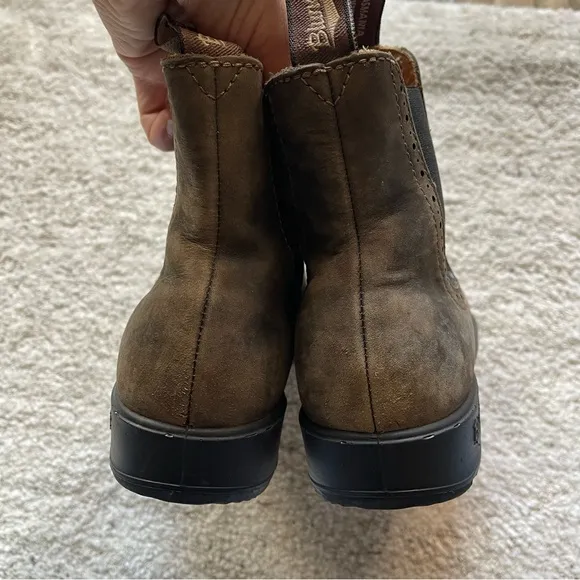 Blundstone 1630 high top chelsea boots rustic brown AU 4.5/ US 7.5