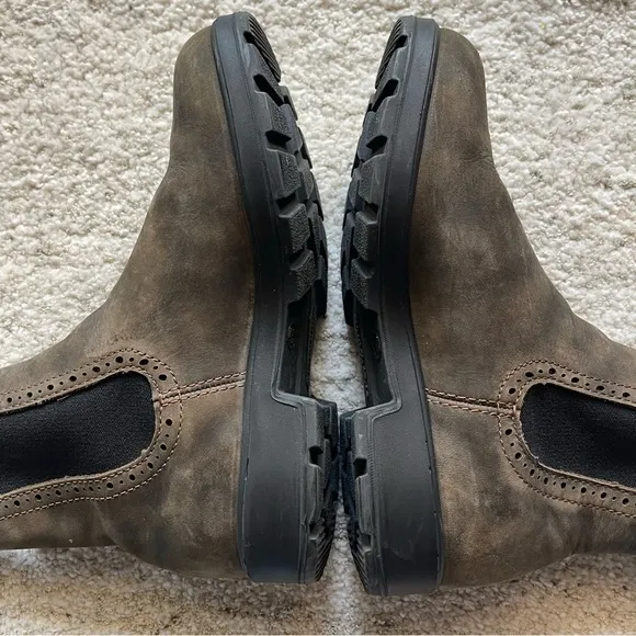 Blundstone 1630 high top chelsea boots rustic brown AU 4.5/ US 7.5