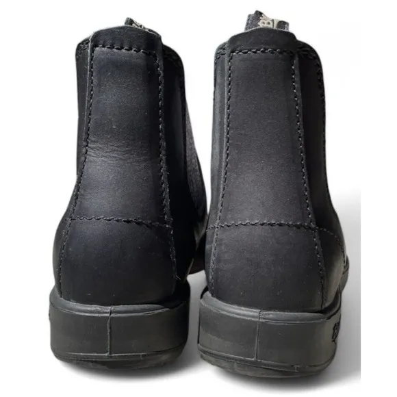 Blundstone 1914 Chelsea Boots Womens 7 US 10 Black Grey Leather Original 500