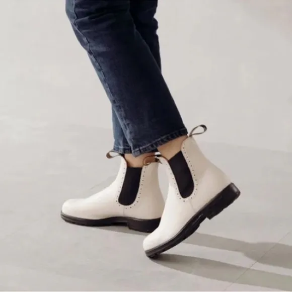 Blundstone 2156 Pearl Leather Women’s Chelsea Ankle Boots