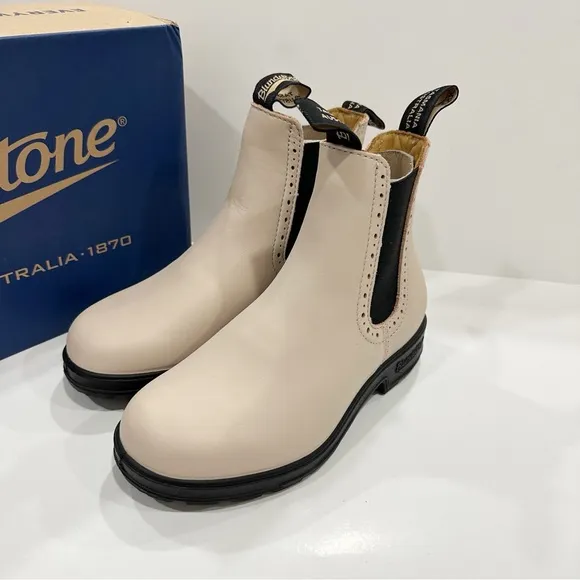 Blundstone 2156 Women’s Chelsea Ankle Boots - Pearl white