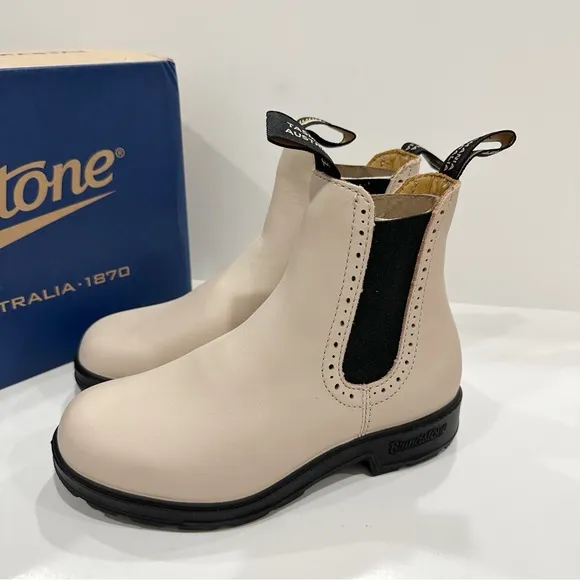 Blundstone 2156 Women’s Chelsea Ankle Boots - Pearl white