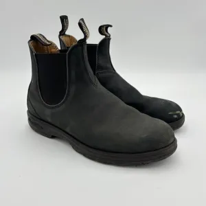 Blundstone Black Leather Chelsea Boots Men's 8.5