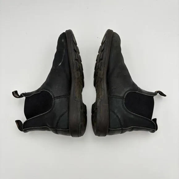 Blundstone Black Leather Chelsea Boots Men's 8.5