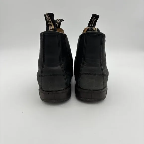 Blundstone Black Leather Chelsea Boots Men's 8.5