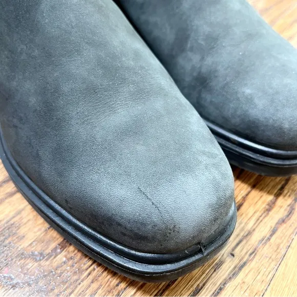 Blundstone Chelsea 1308 chisel toe boots in rustic black/grey