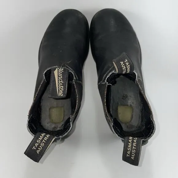 Blundstone Glitter 2032 Chelsea Boots Size 4.5 AU, Size 7.5 US Black Leather