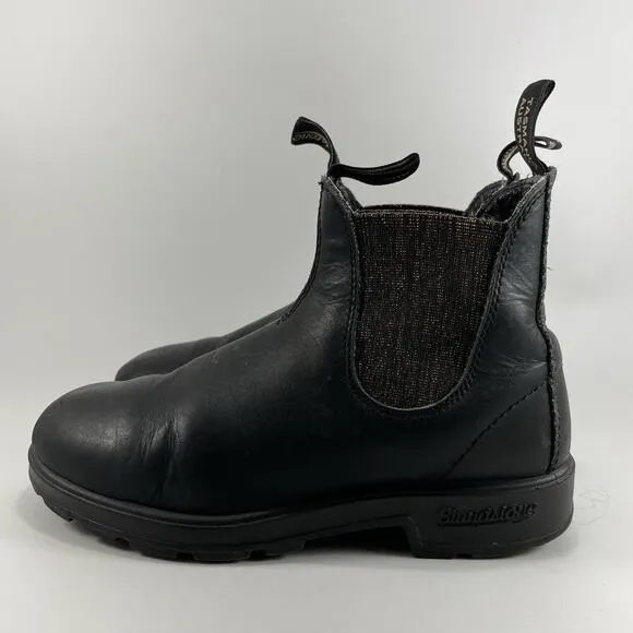 Blundstone Glitter 2032 Chelsea Boots Size 4.5 AU, Size 7.5 US Black Leather