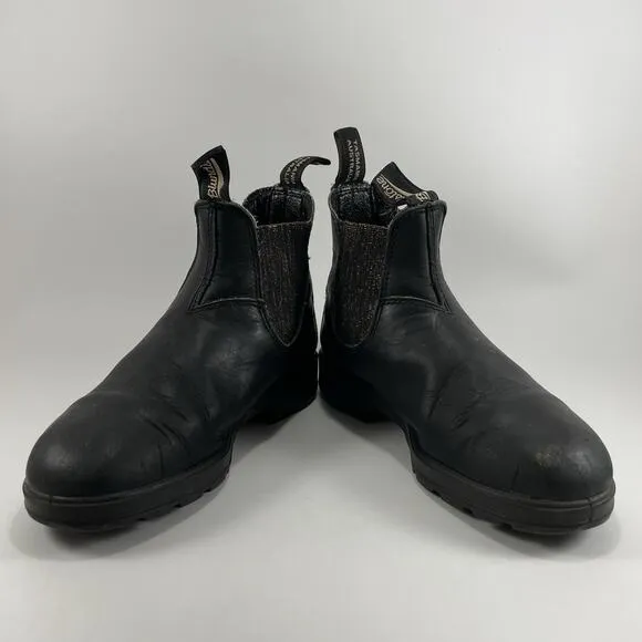 Blundstone Glitter 2032 Chelsea Boots Size 4.5 AU, Size 7.5 US Black Leather
