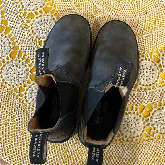 Blundstone Gray Chelsea Boots
