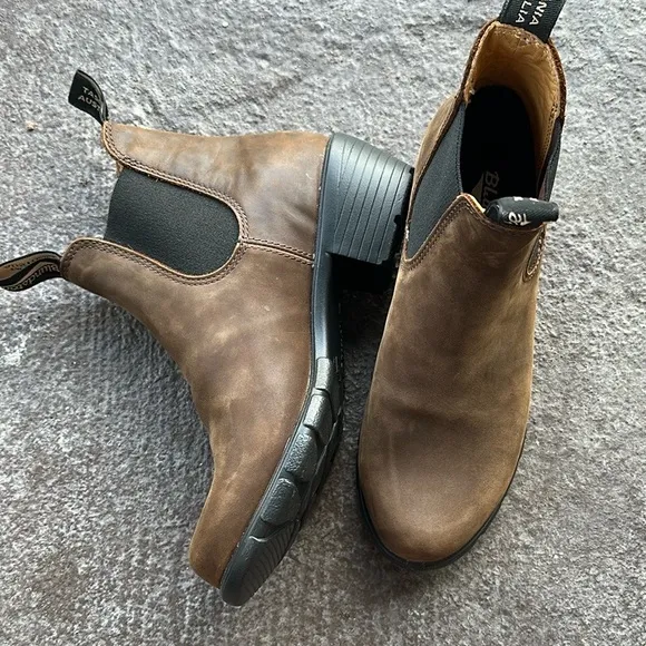 Blundstone Leather Suede Chelsea Boots