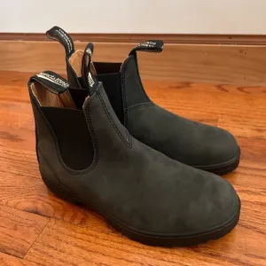 Blundstone Women’s Black Chelsea Boots (Rustic Black, Size 8.5)