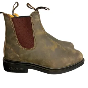 Blundstone Women’s Chelsea Leather Boots Rustic Brown Size 8 US