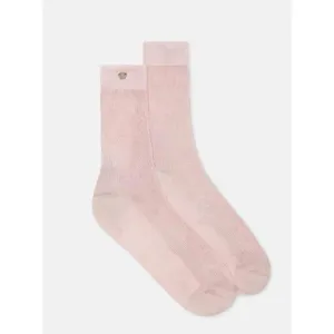 BNWT Versace Pink Ribbed knit Socks Size Large (US 10/11) $125