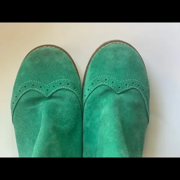 Boden Girls Suede Leather Chelsea Boot Sz 35
