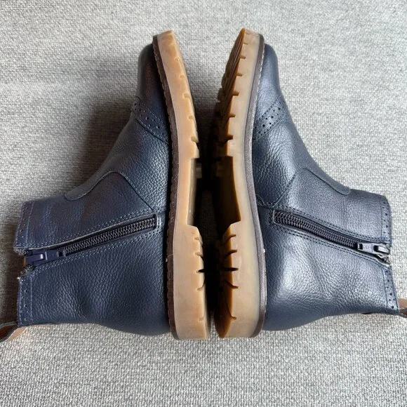 Boden Leather Chelsea Boots French Navy Girls  Size: 29 US 11- 11.5