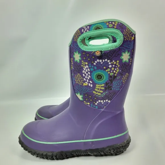 Bogs Waterproof Insulated -4f -20c Girls Boots Sz 3