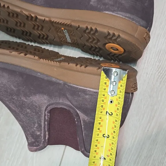 Bogs Women Ankle Purple Chelsea Boots Shoes Sz 8