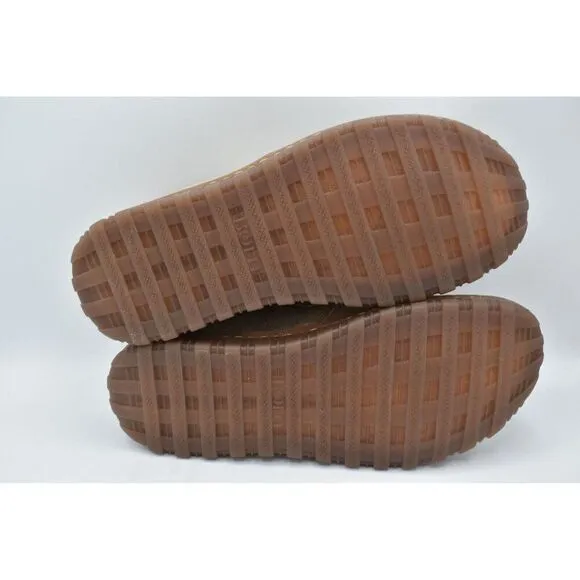 Born Mens Size 9.5 Gudmund Natural Canvas Slip On Loafers Shoes