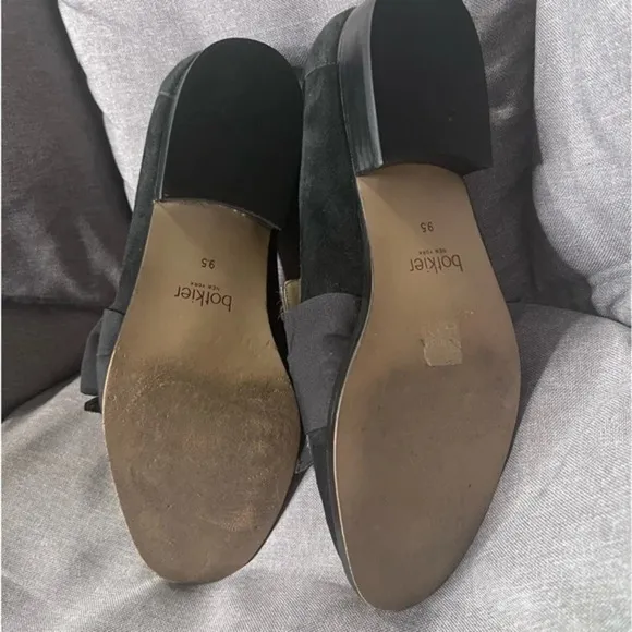 Botkier Calf Hair Suede Leather Flats