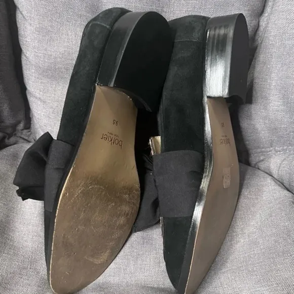 Botkier Calf Hair Suede Leather Flats