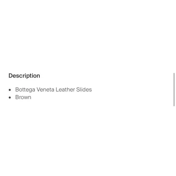 bottega veneta Brown Leather Heels Slides Sandals 10