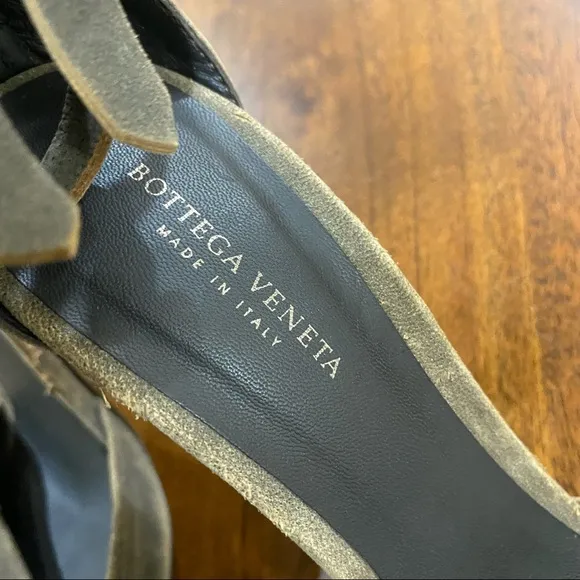 Bottega Veneta Intrecciato Fringe Sandals Size 36
