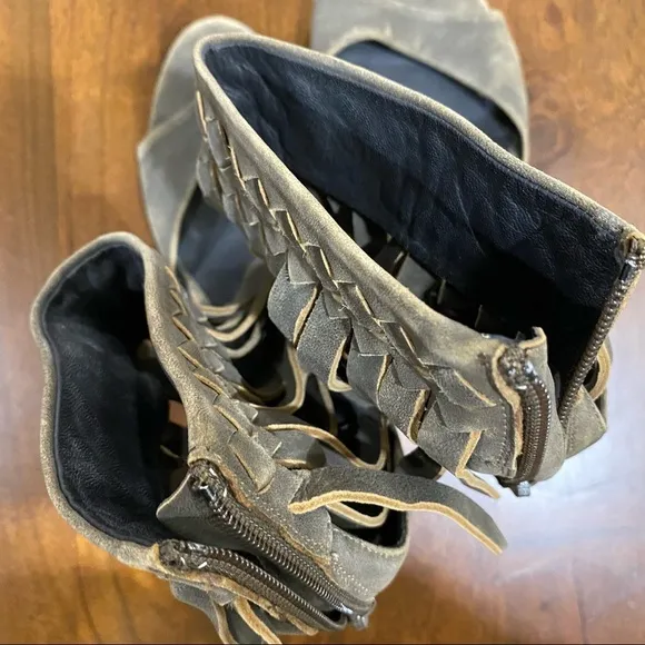 Bottega Veneta Intrecciato Fringe Sandals Size 36