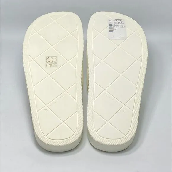 Bottega Veneta Quilted Rubber Pool Slides size 41