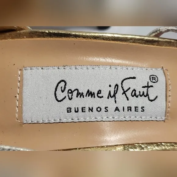 Brand New COMME IL FAUT Buenos Aires Leather Sandals SZ 36