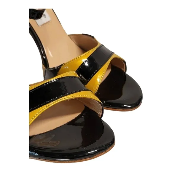 Brand New COMME IL FAUT Buenos Aires Patent Leather Sandals SZ 36