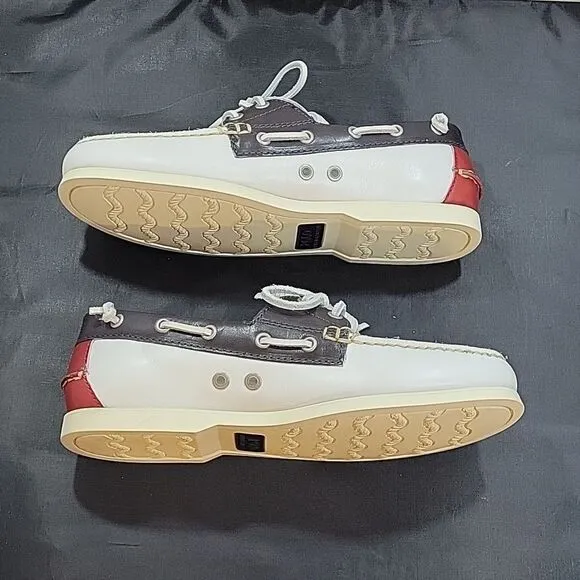 BRAND NEW RALPH LAUREN POLO MERTON LEATHER BOAT MEN'S SHOES