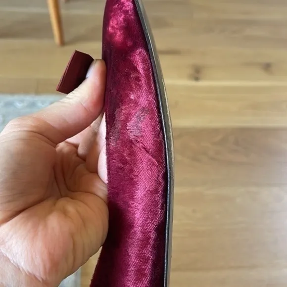 Brooks brothers Italian bow suede flats
