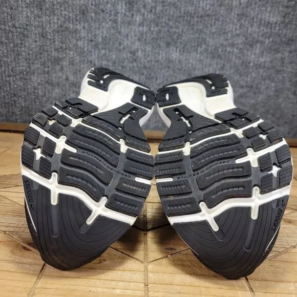 Brooks Ghost 14 Running Shoes Womens Sz 10 M (B) Sneakers Black Pink Walking