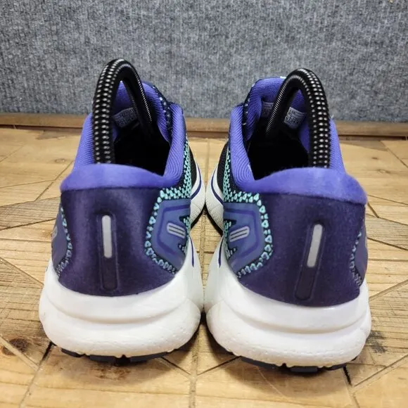 Brooks Ghost 14 Womens Size 7.5 Blue White Athletic Running Shoes Sneakers