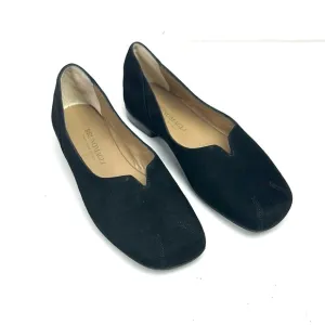 Bruno Magli Black Suede Ballet Flats size 36 US 6 Excellent