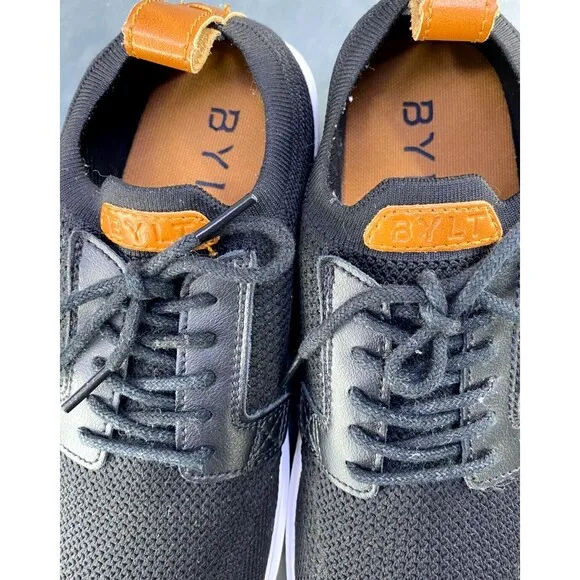 BYLT Lido Knit Men's Sneakers Shoes Size 8 Black