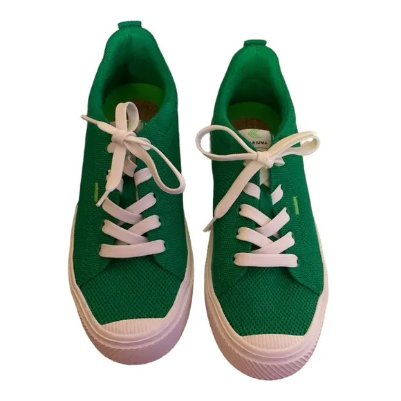 CARIUMA IBI Low Knit Sneaker Kelly Green