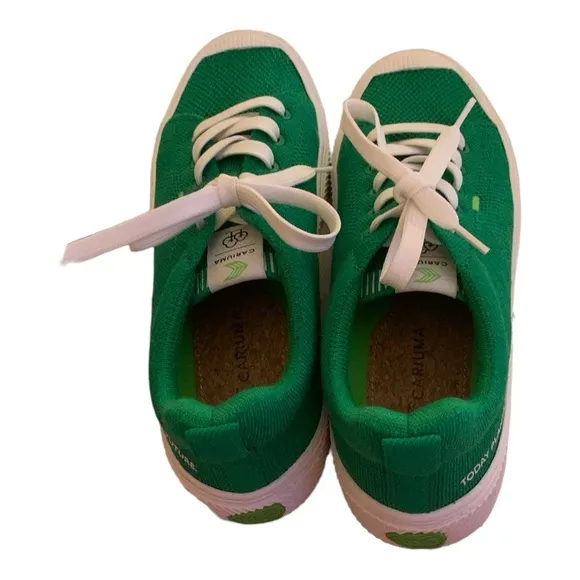 CARIUMA IBI Low Knit Sneaker Kelly Green