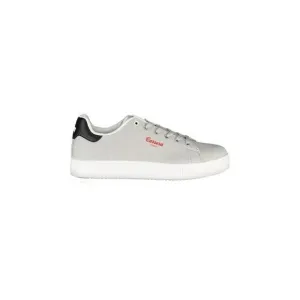 Carrera Lace-Up Sports Shoe with Contrasting Details and Logo Print Men Gray