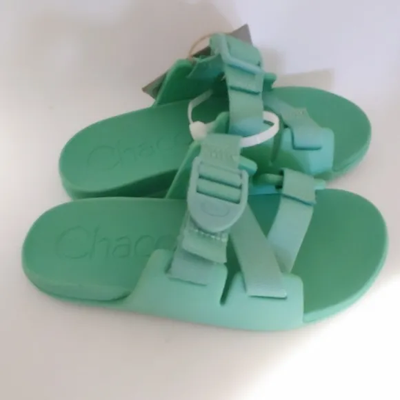 Chaco K's Chills Kids Jade Green Size 2 Sandals