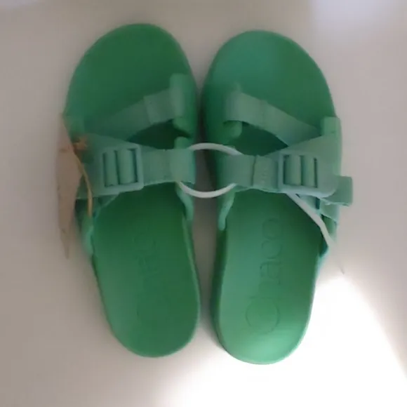 Chaco K's Chills Kids Jade Green Size 2 Sandals
