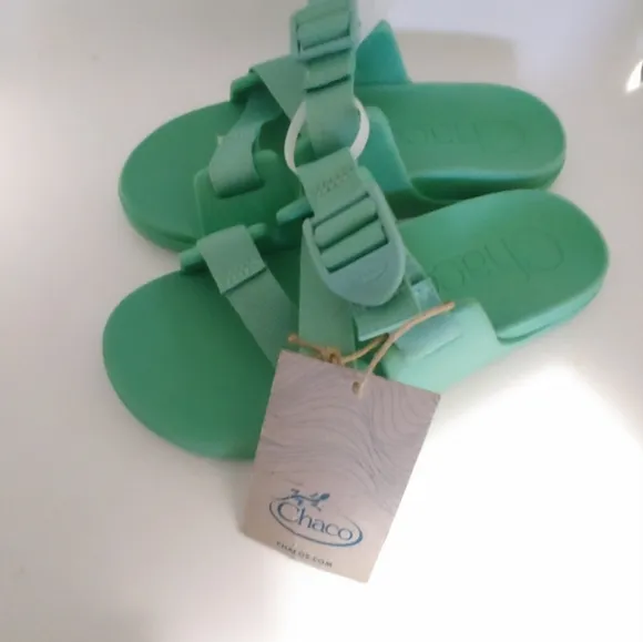 Chaco K's Chills Kids Jade Green Size 2 Sandals