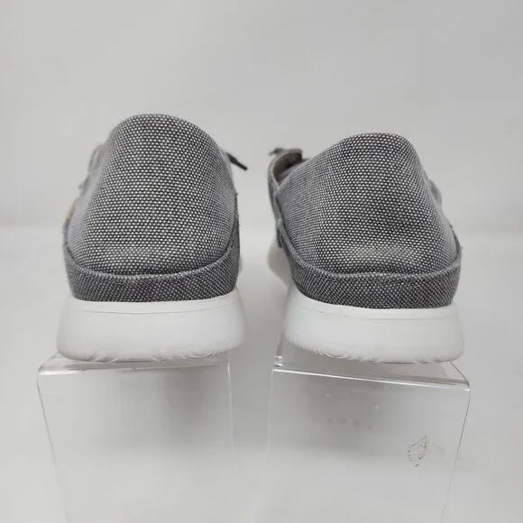 Chaco Loafers Mens 10 Grey Chillos Lace Up Luvseat Sneakers Stitched Shoes
