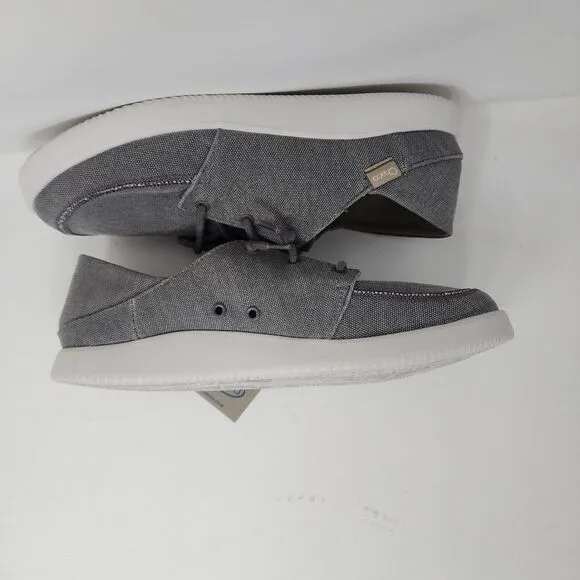 Chaco Loafers Mens 10 Grey Chillos Lace Up Luvseat Sneakers Stitched Shoes