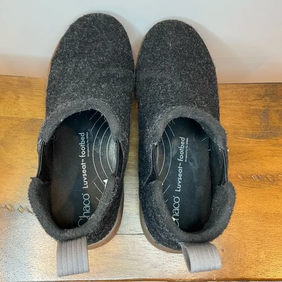 Chaco | Revel Chelsea Boots - Wool Black ; Womens 8