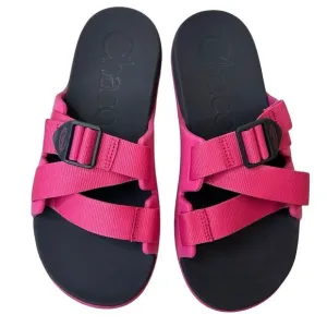 Chaco Womens Chillos Slide Sandal- Magenta Pink Size 8