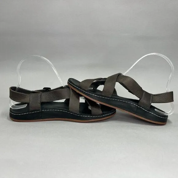 Chaco Women's Size 7 Tornado Brown Leather Sandals Sandals