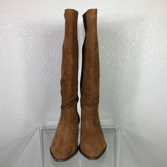 Chelsea &amp; Violet Suede Boots